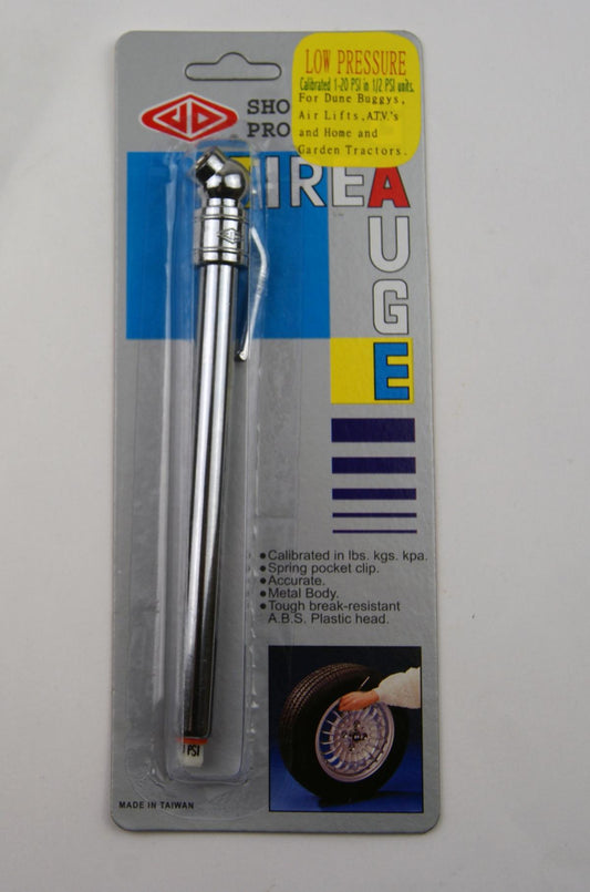 TYRE PRESSURE GAUGE 2-20 LOW