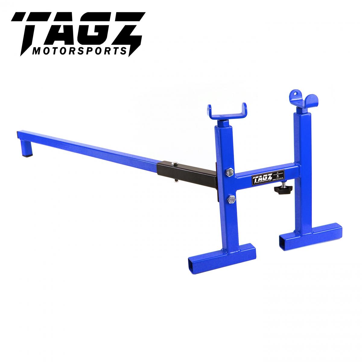 MK2 LEFT & RIGHT HAND ROLL ON STAND, BLUE & BLACK / ROCK AND ROLL, CLASSIC, OLD SCHOOL STAND