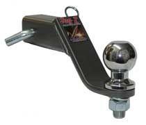 50mm BALL 00 DROP MOUNT+PIN, ATV UTV QUAD HITCH MOUNT