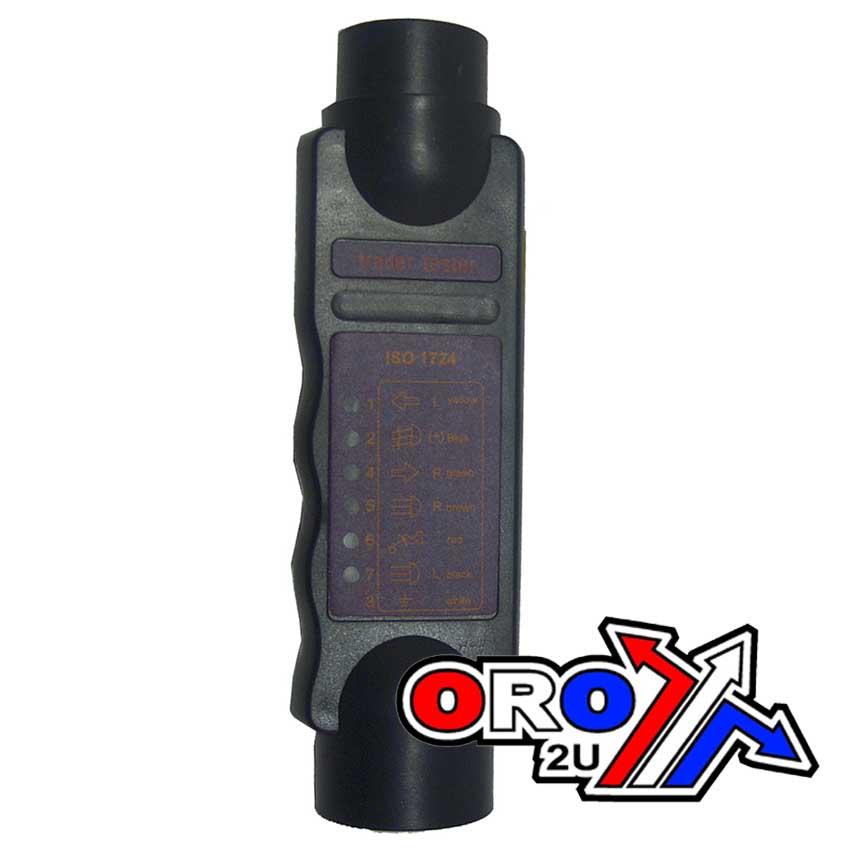TESTER 7 PIN TRAILER / TOW, SOCKET TEST / LIGHT BORED, RE 6104