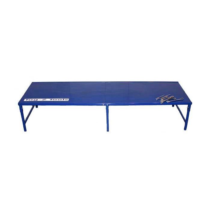MOTORCYCLE WORKBENCH 440, YZ BLUE, BIKE WORK BENCH, 42kg FREIGHT CHARGE L115xH20xW70cm