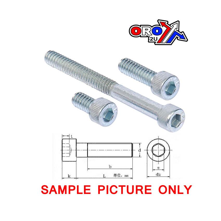 M8x25 ALLEN CAP BOLT BZP