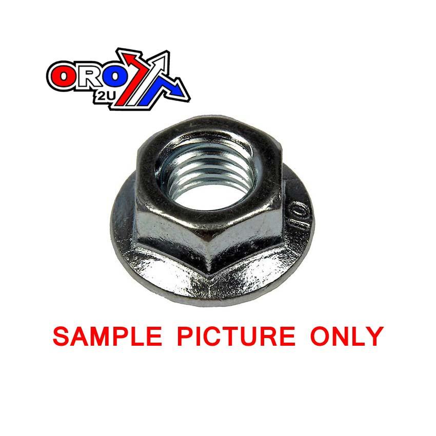 M8 FLANGE NUT BZP