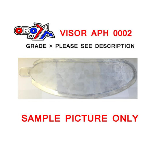 PACK OF 6 CLEMCO OUTTER TEAR OFF, APH 0002 apollo 60 HELMET