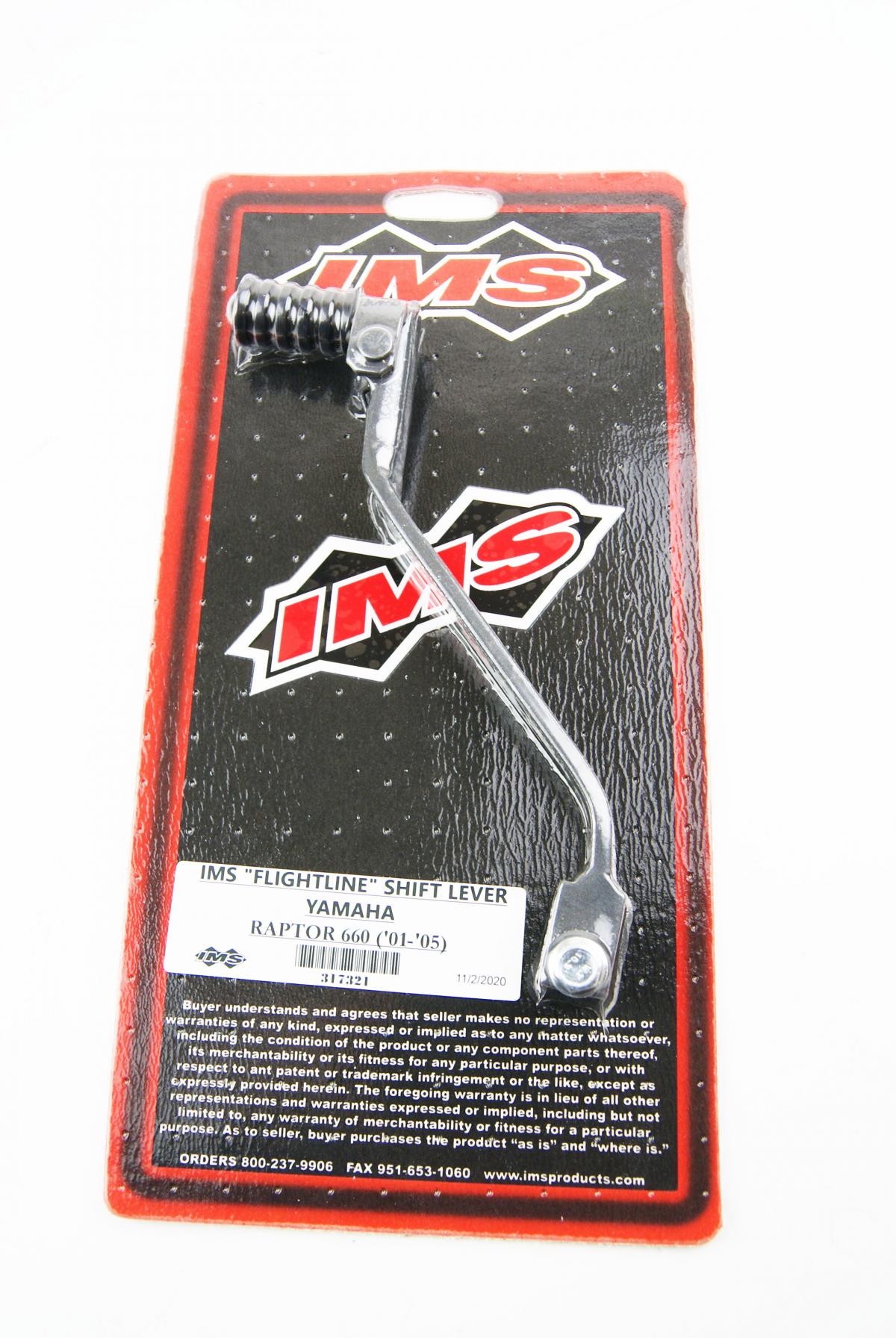 GEAR LEVER IMS YFM660 RAPTOR, 4D3-18110-10-00, 4D3-18110-00-00 , 1S3-18110-10-00, IMS 317321