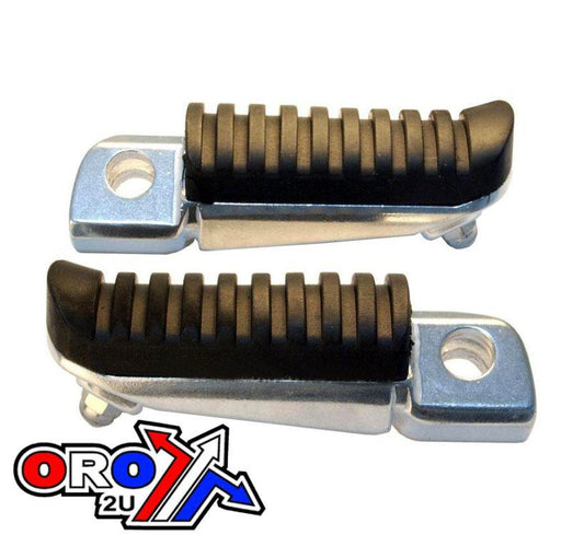 FOOT PEG SET KAWASAKI, 34028-1428, 34028-1429 ZX-6R 98-02, ZZR600 05-08, Z750S 05-06, ZR-7 00, ZR7S 02-03, ZX-9R 98-03, EMGO 54-20001