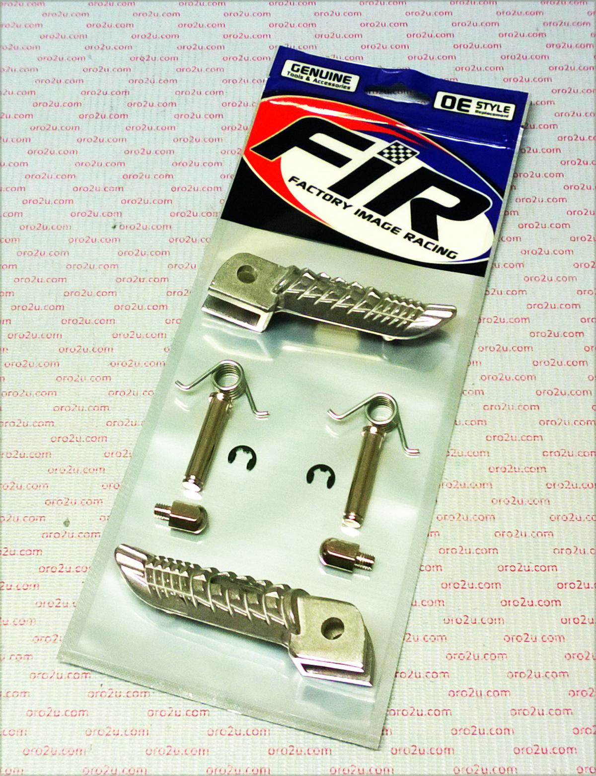 FOOT PEG REST SET GSXR SUZUKI FRONT, 43516-37H00, 43526-37H00