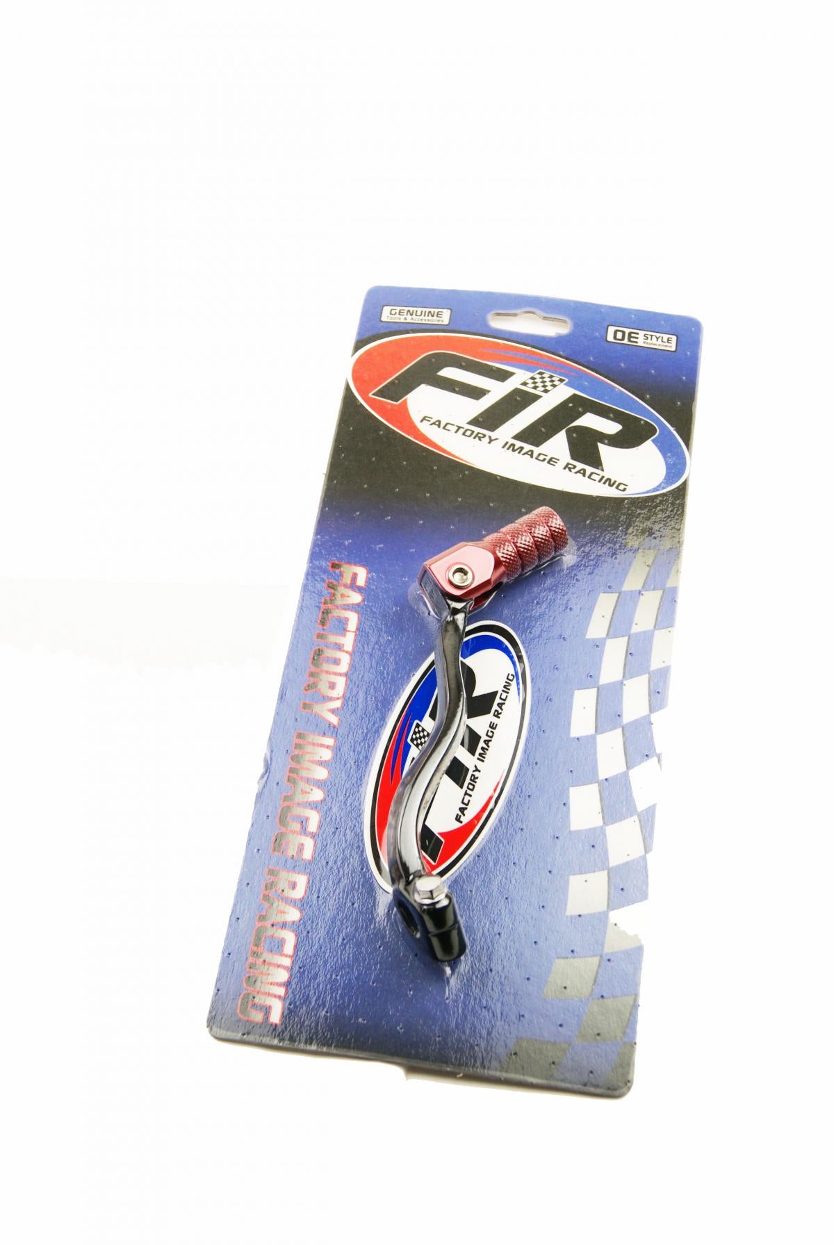 GEAR LEVER SHIFT 04-09 CRF 250, ALUMINIUM FORGED 24700-KRN-000, FIR BRAND, BLACK & RED