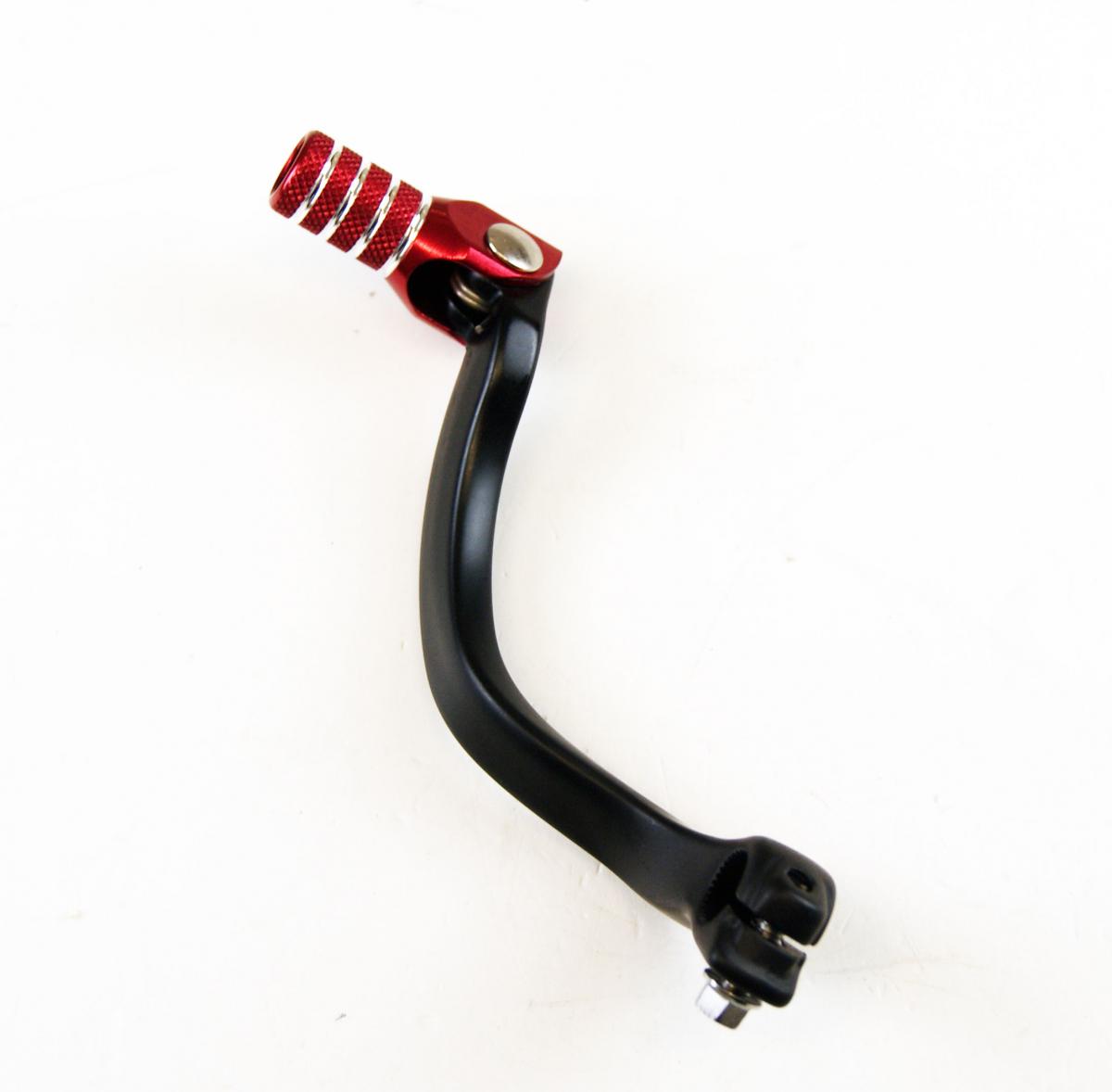 GEAR LEVER ALU. BLACK / RED, RM125/250R-LEVC00RM003