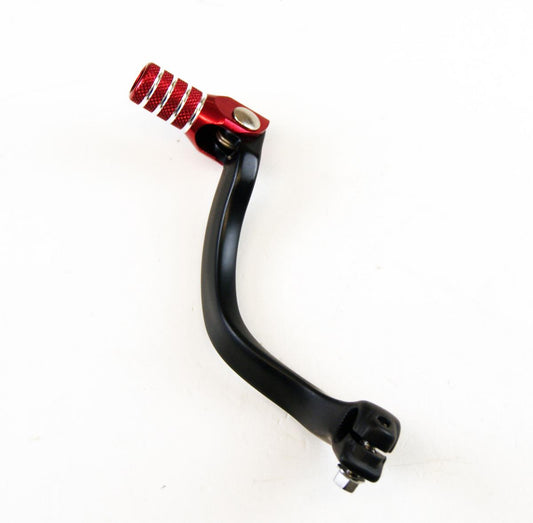 GEAR LEVER ALU. BLACK / RED, RM125/250R-LEVC00RM003