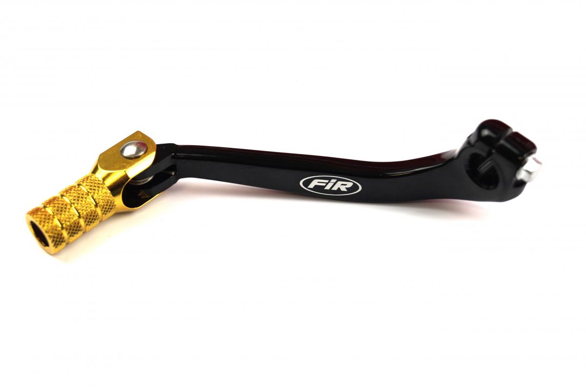 GEAR LEVER SHIFT RM-Z 250, ALUMINIUM FORGED 25600-10H21, FIR BRAND, BLACK & GOLD