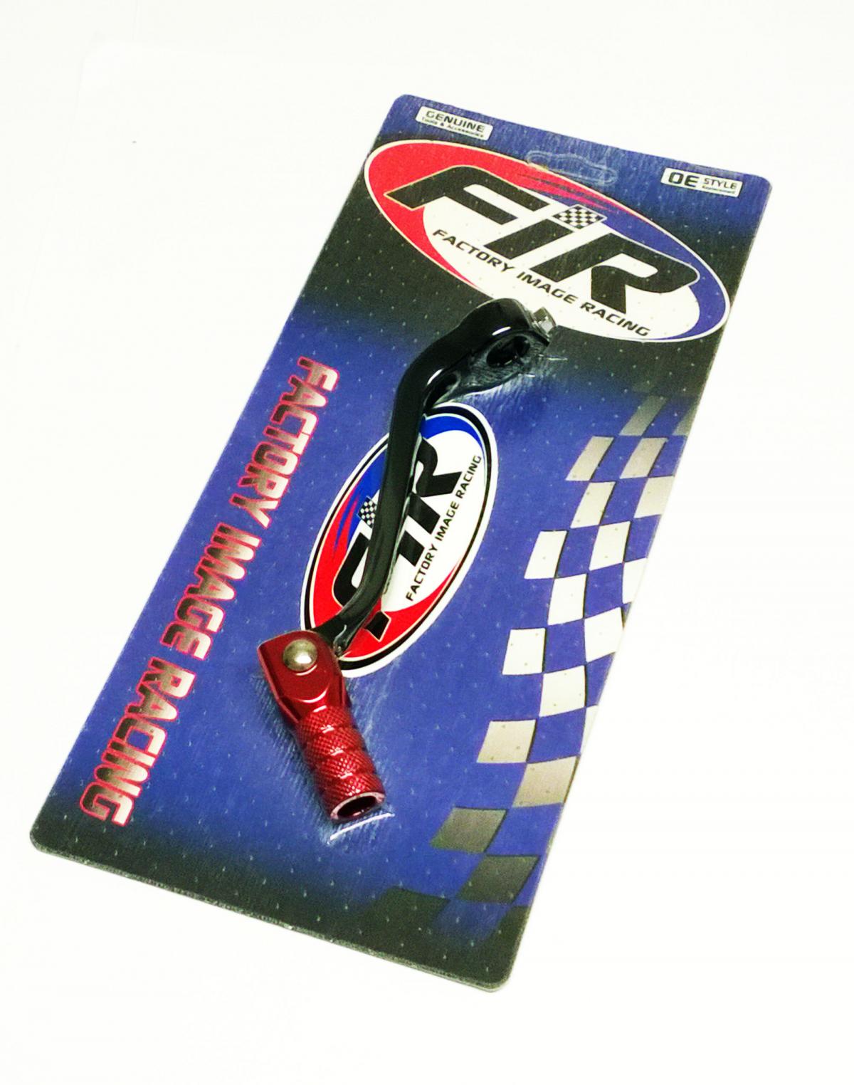 GEAR LEVER SHIFT 05-16 CRF450X, ALUMINIUM FORGED 24700-MEY-670, FIR BRAND, BLACK & RED