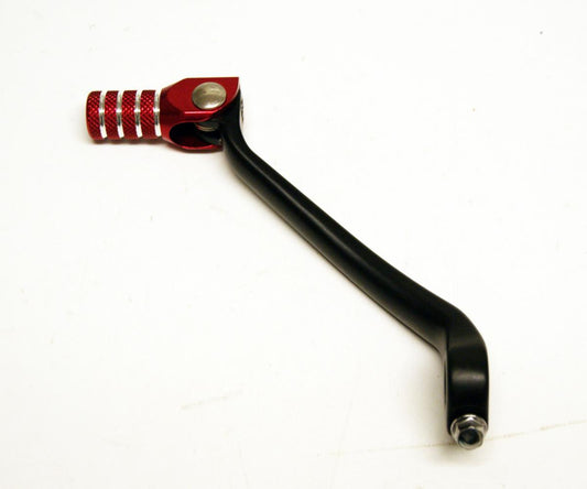 GEAR LEVER ALUM BLACK / RED, KX450F 06-15 R-LEVC00KXF08