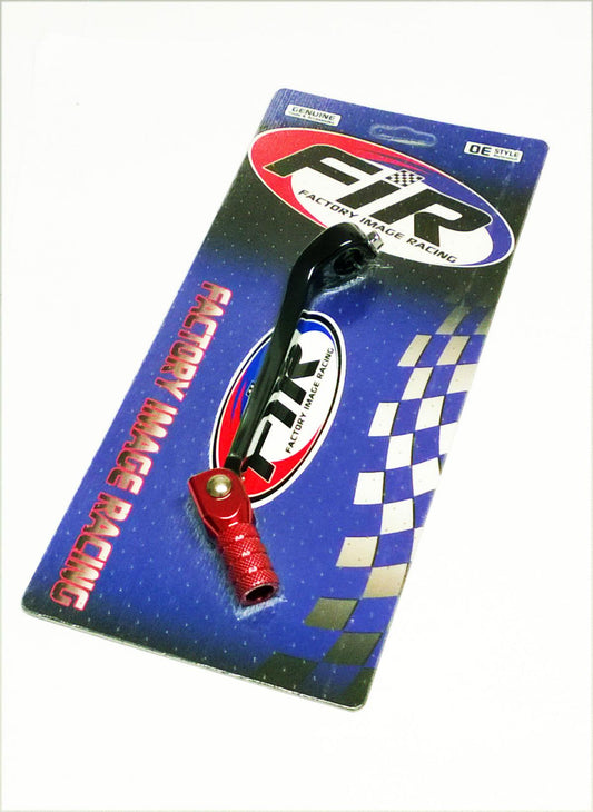 GEAR LEVER SHIFT 09-16 CRF450R, ALUMINIUM FORGED 24700-MEN-A30, FIR BRAND, BLACK & RED