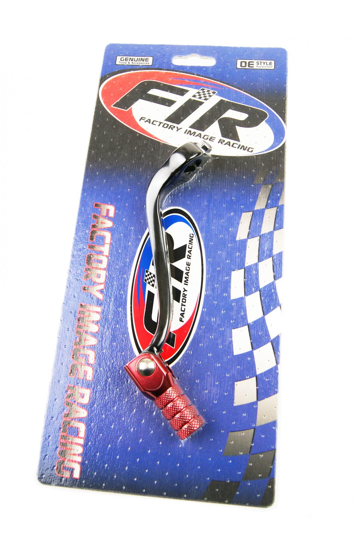 GEAR LEVER SHIFT 11-16 CRF450R, ALUMINIUM FORGED 24700-MEN-306, FIR BRAND, BLACK & RED