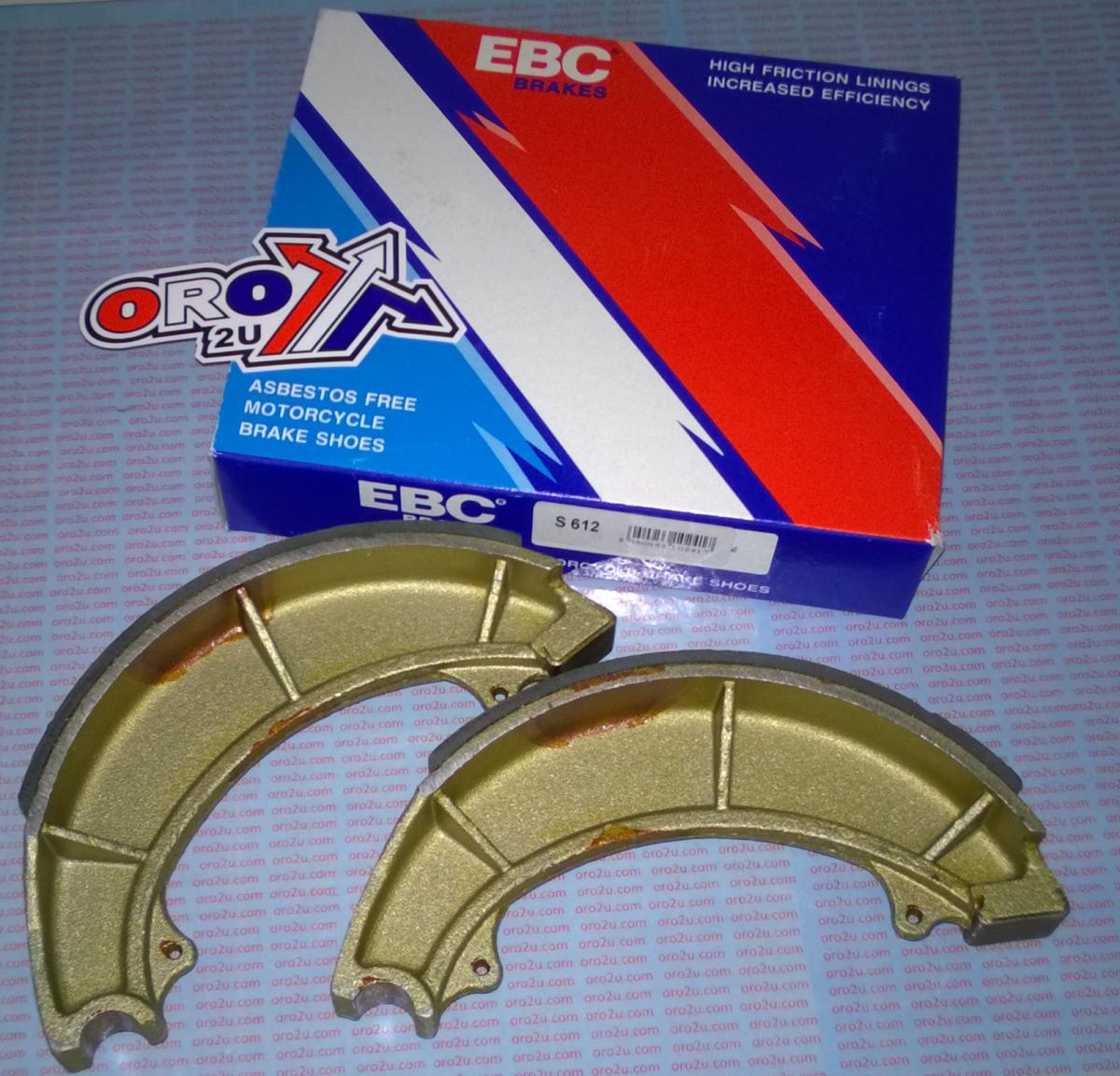 BRAKE SHOES S612 EBC, KAWASAKI, SUZUKI