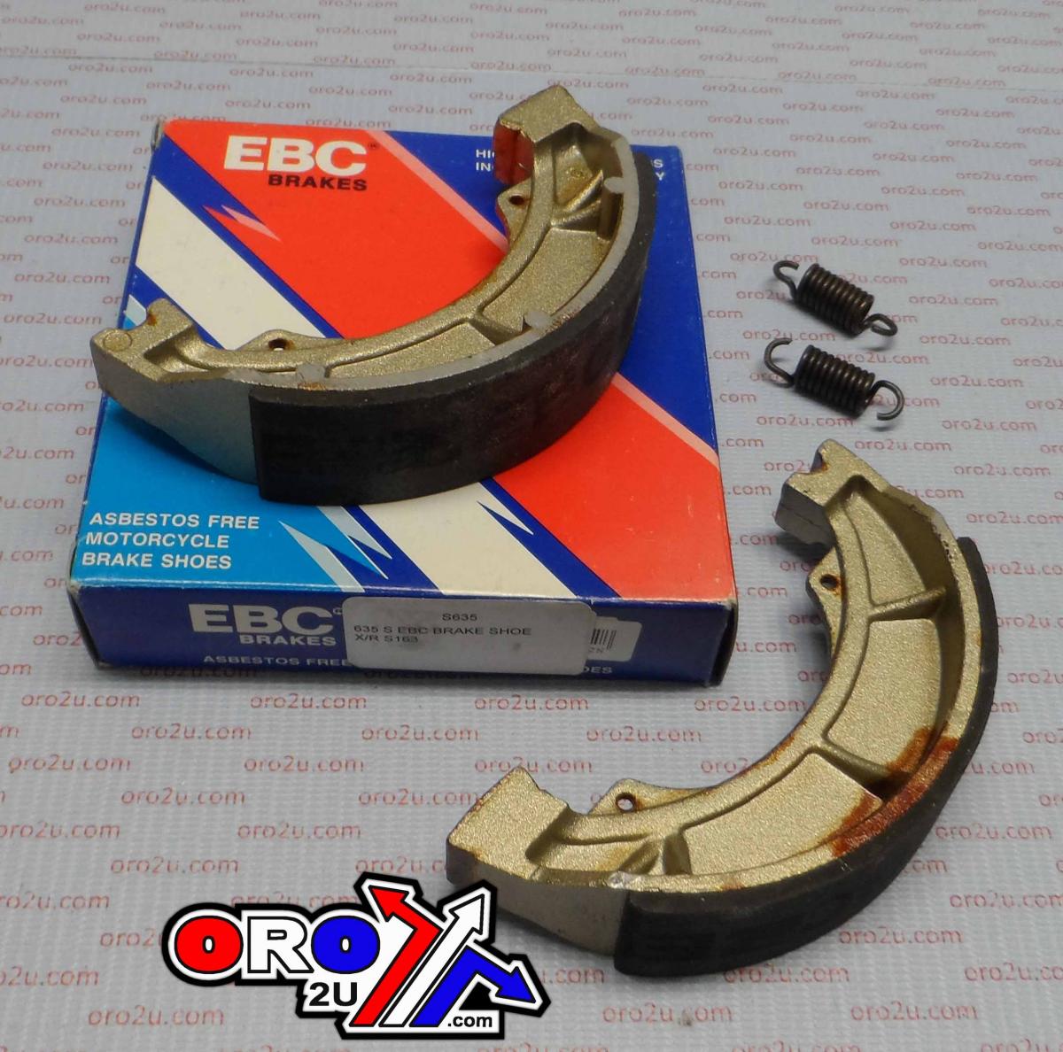 BRAKE SHOES S635 EBC, KAWASAKI, SUZUKI