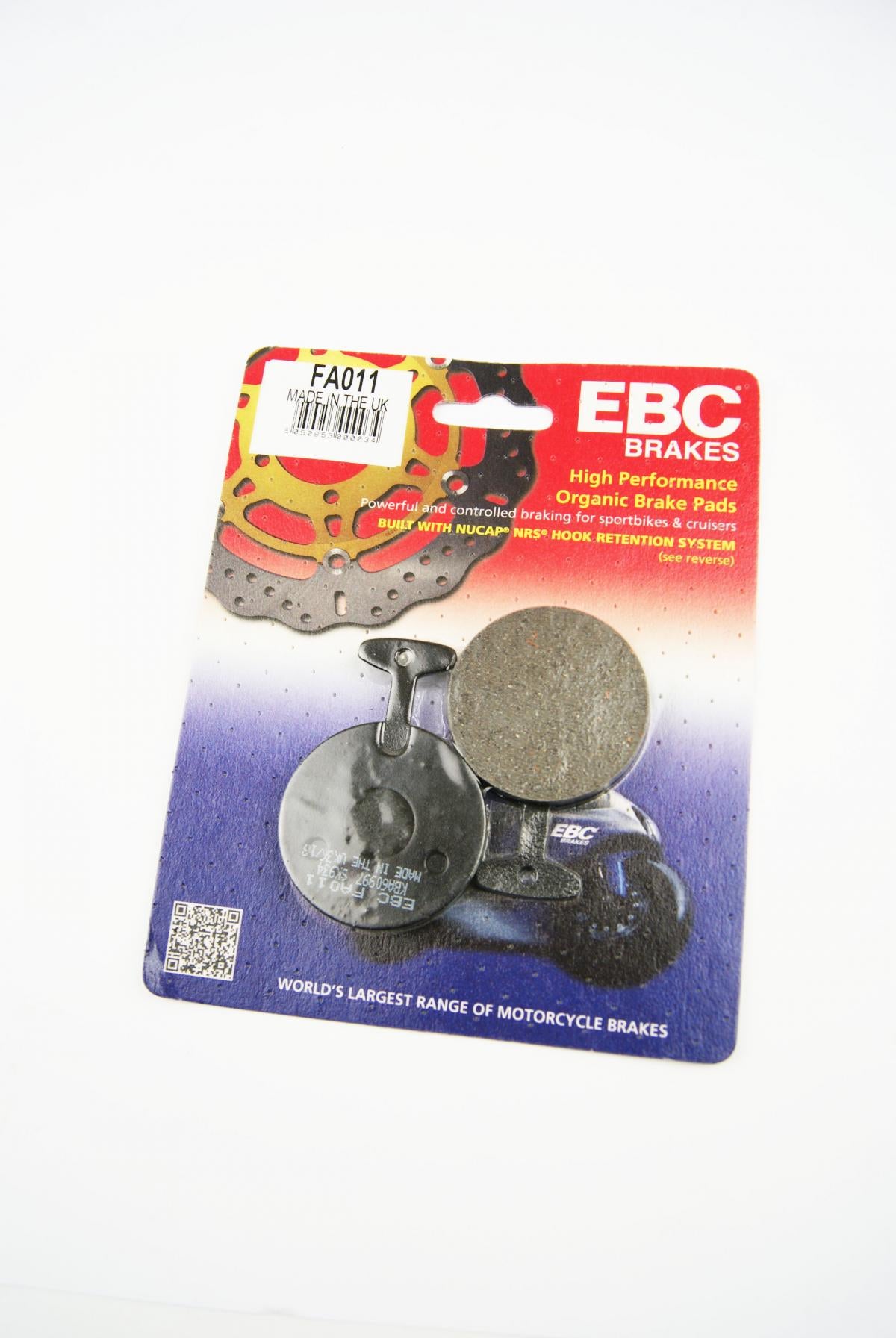 BRAKE PADS DISC EBC FA011
