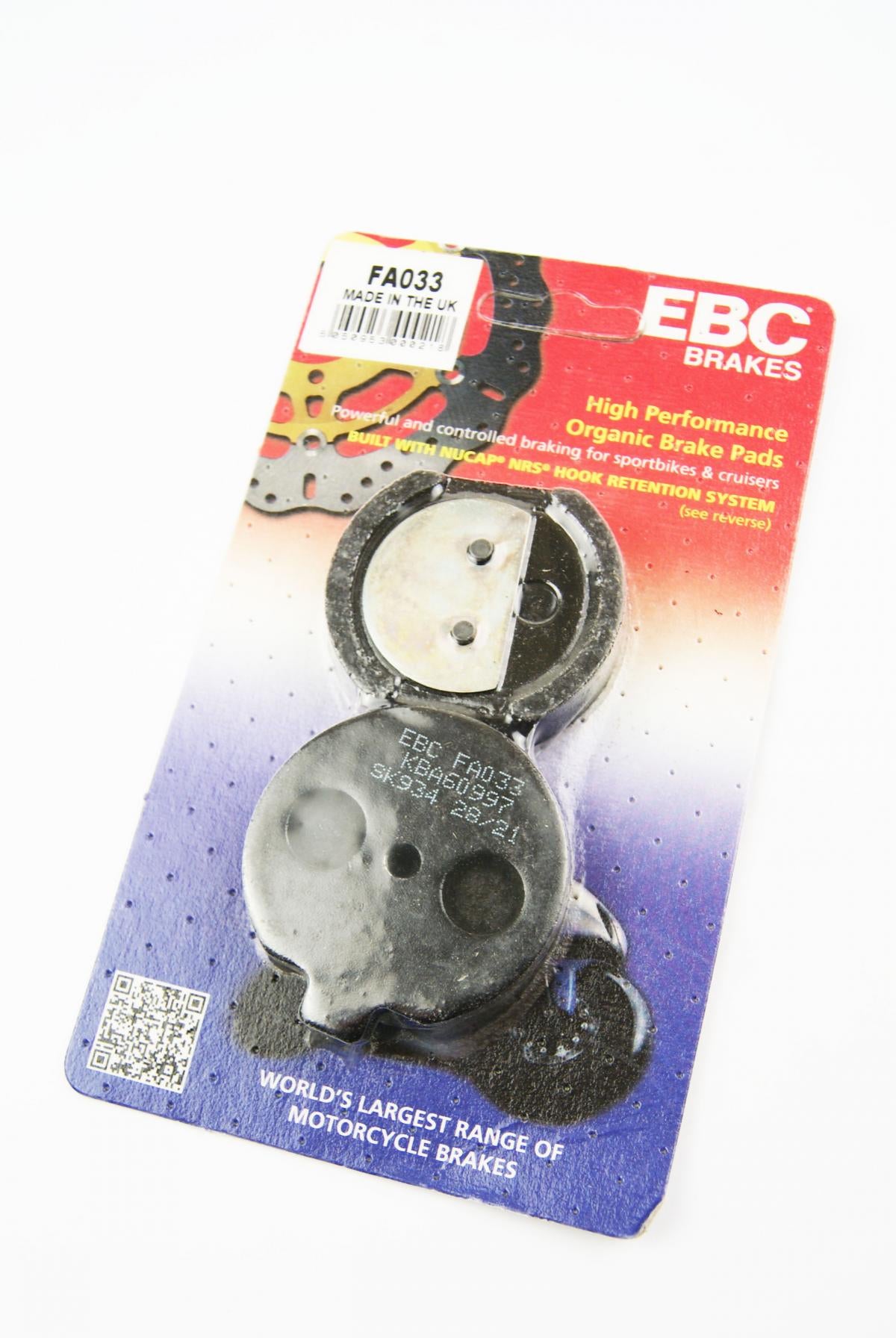 BRAKE PADS DISC EBC FA33