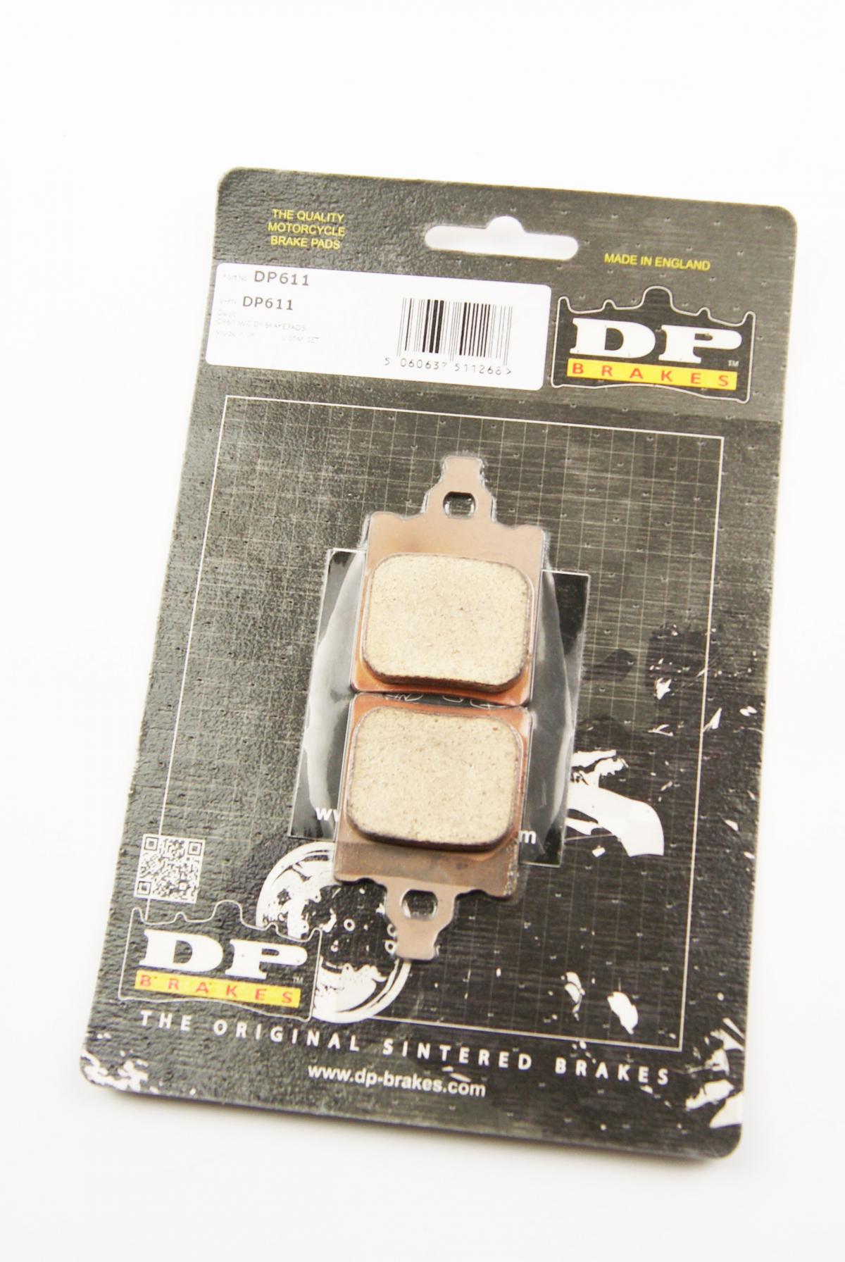 BRAKE PADS SINTERED DP BRAKES, DP611 Premium Sintered 41-611.H.DP, 39-060