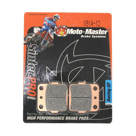 BRAKE PADS SINTERED RACING, MOTO-MASTER 091412, 39-084