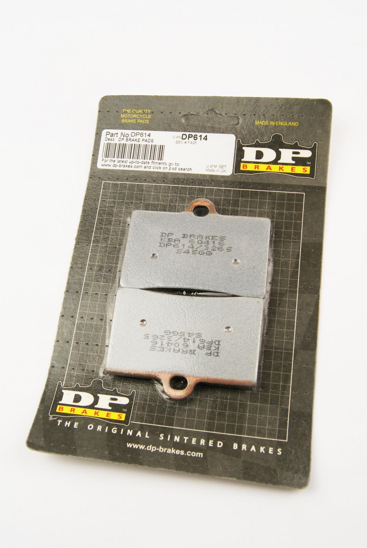 BRAKE PADS DP BRAKES HARD, DP614 Premium Sintered, 39-095