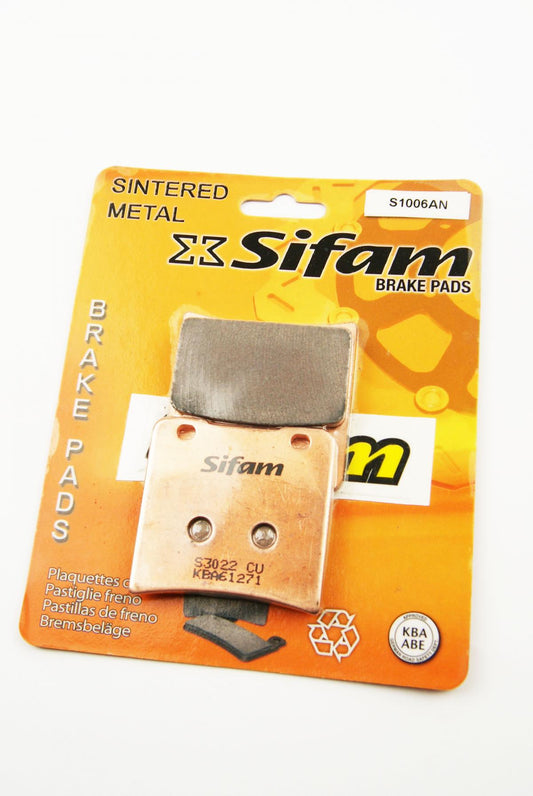 BRAKE PADS DISC SINTERED METAL, SIFAM S1006AN
