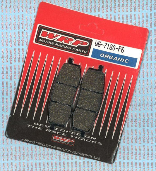 BRAKE PADS STD FA105 VD241, WRP AP WG-7180-F6, 39-105, S1241