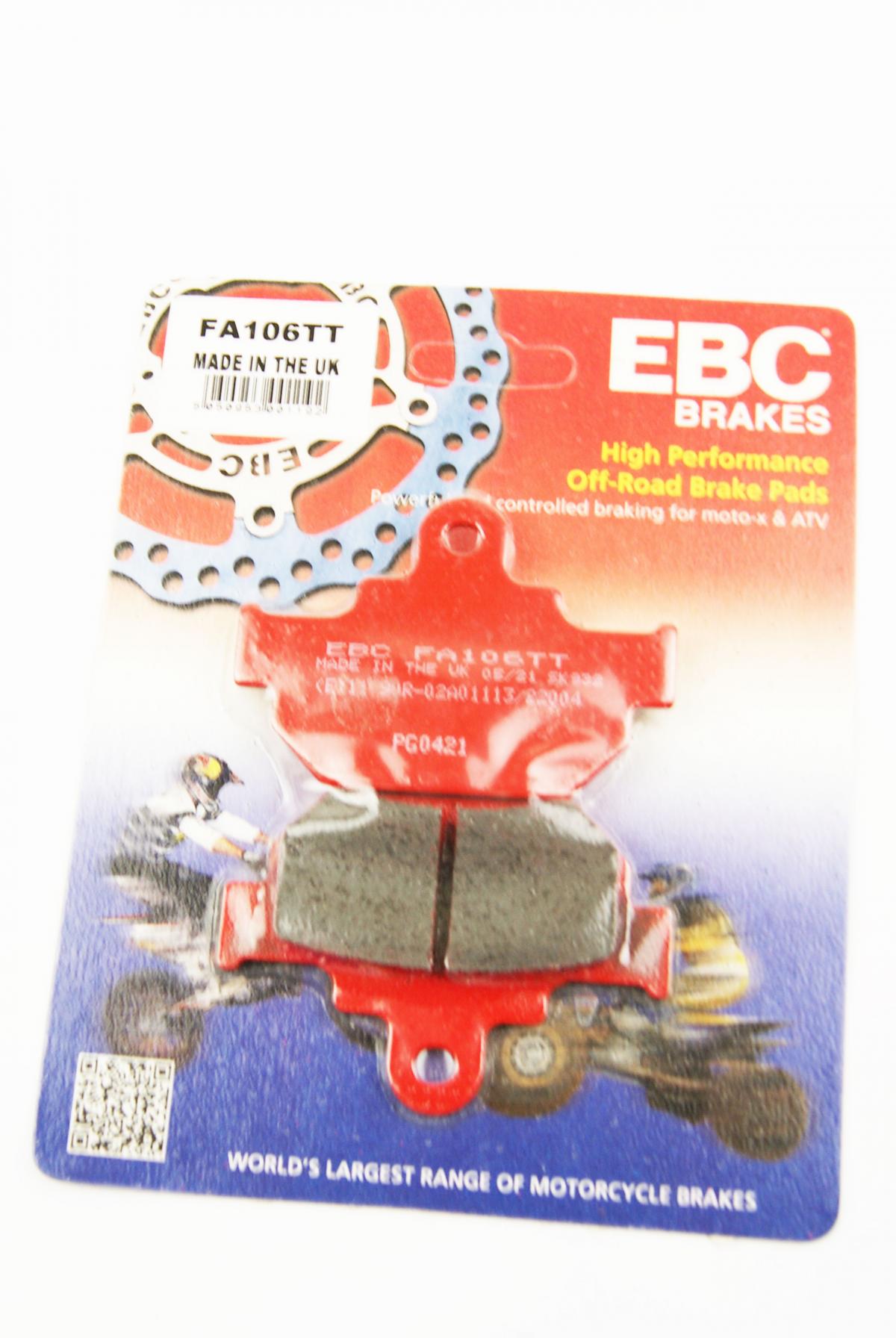 BRAKE PADS STD EBC FA106TT