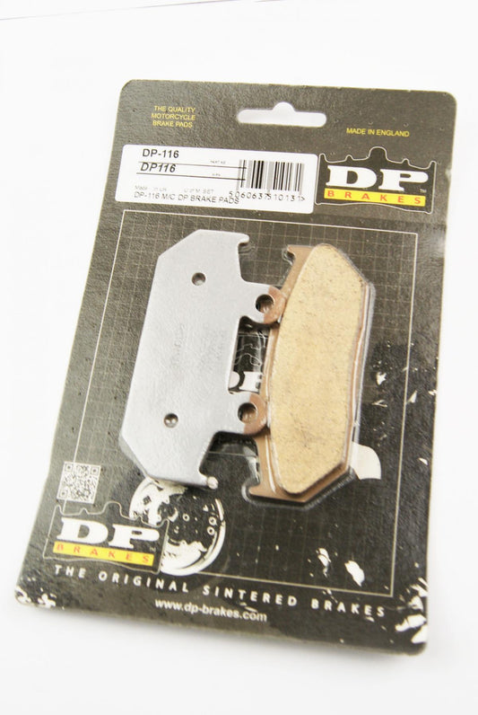 BRAKE PADS SINTERED DP BRAKES, DP116Premium 41-116.H.DP, 39-124/2