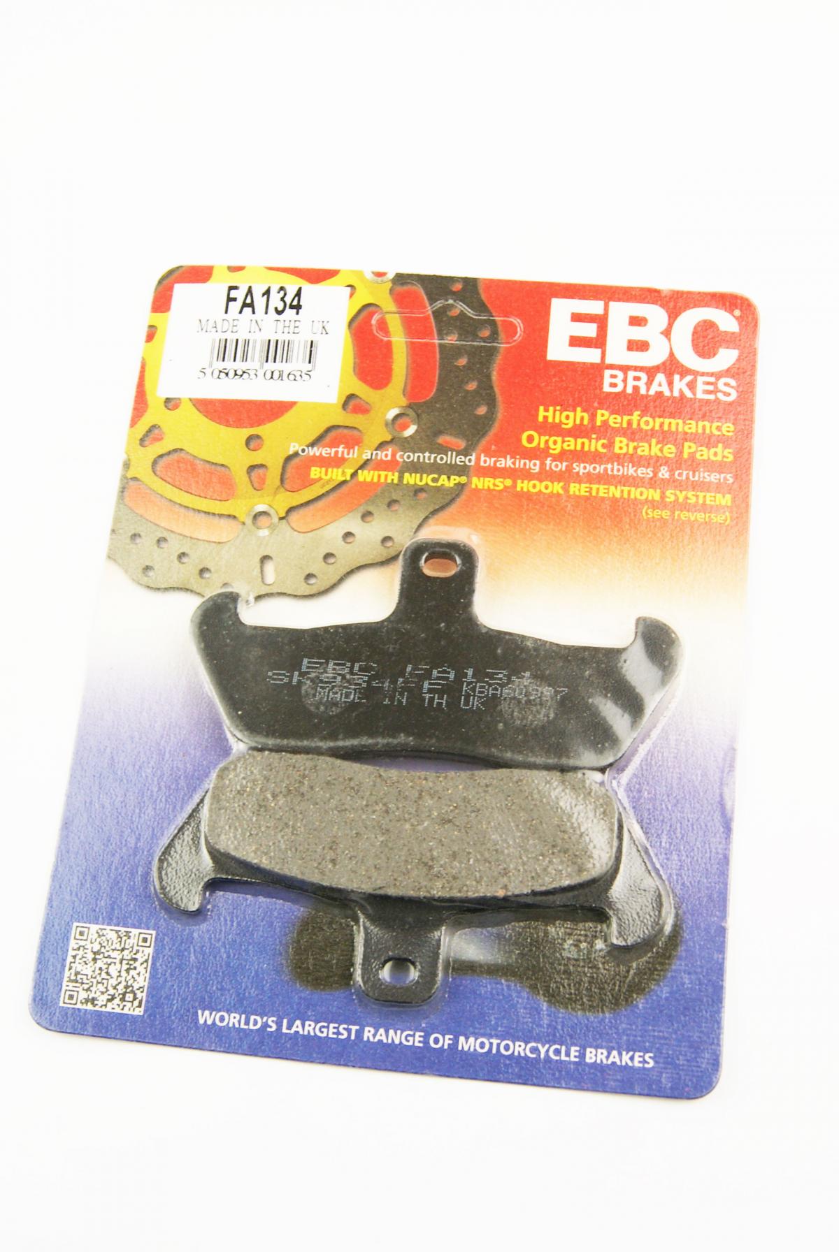 BRAKE PADS DISC EBC FA134