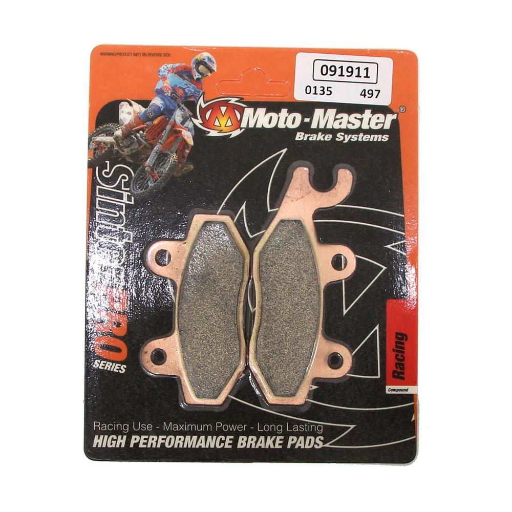 BRAKE PADS STD MOTO-MASTER, SEMI-METALLIC STD 091911