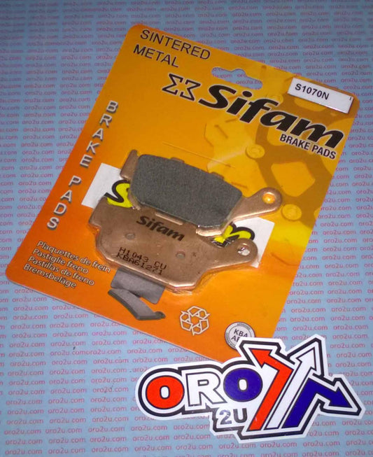 BRAKE PADS SINTERED METAL, SIFAM S1070N