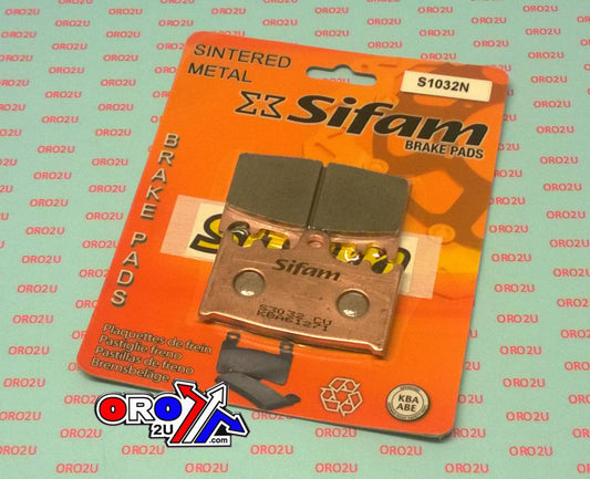 BRAKE PADS SINTERED METAL, SIFAM S1032N