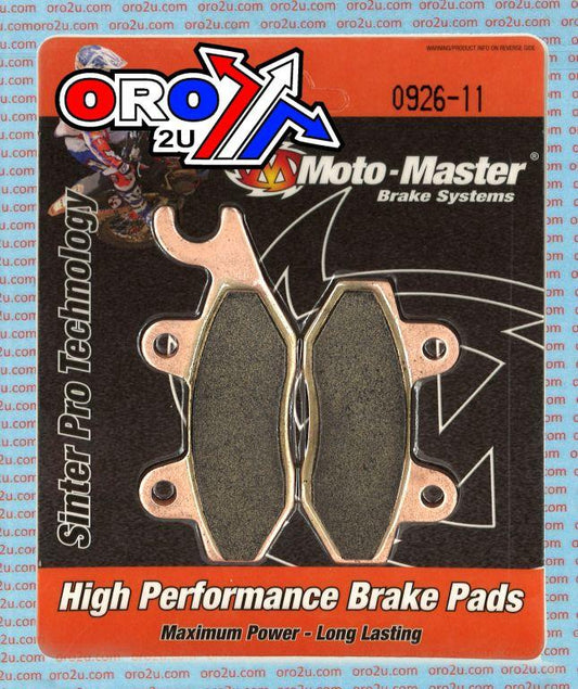 BRAKE PADS STD KVF 650/750, MOTO-MASTER 092611 STD