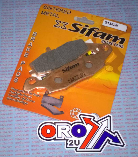 BRAKE PADS DISC SINTERED METAL, SIFAM S1352N (FA229)