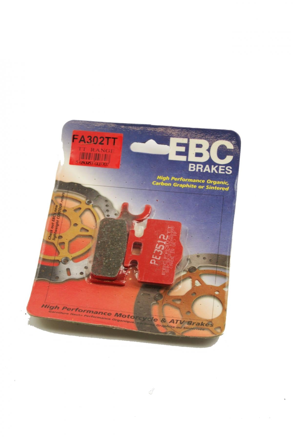 BRAKE PADS STD EBC FA302 FA302TT