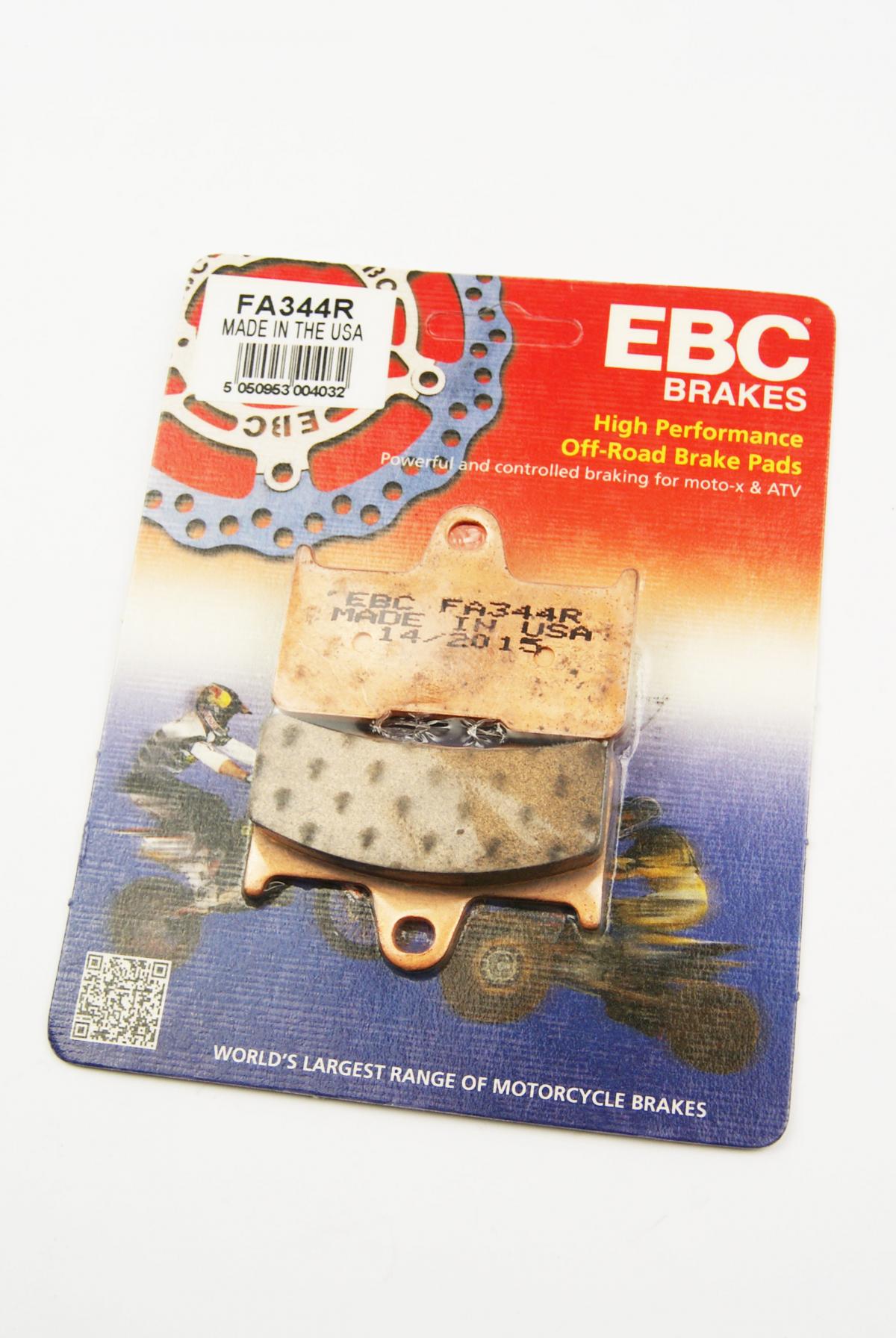BRAKE PADS SINTERED METAL EBC, EBC FA344R, 39-344