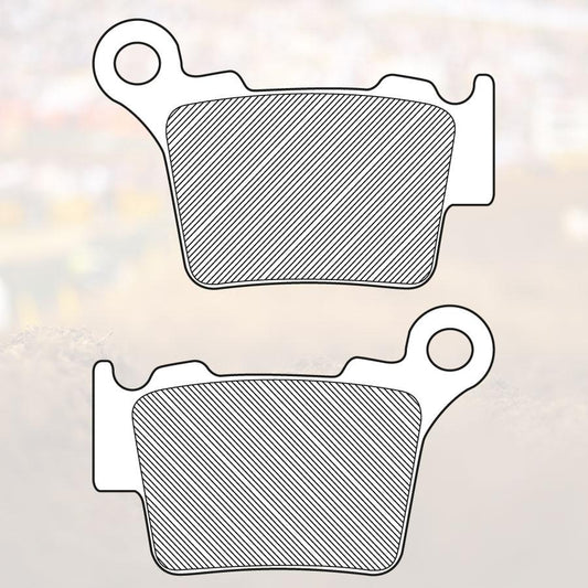 BRAKE PADS SINTERED RC-1, RENTHAL BP-108, BP108 WORKS, 39-368, 41-935.H.REN