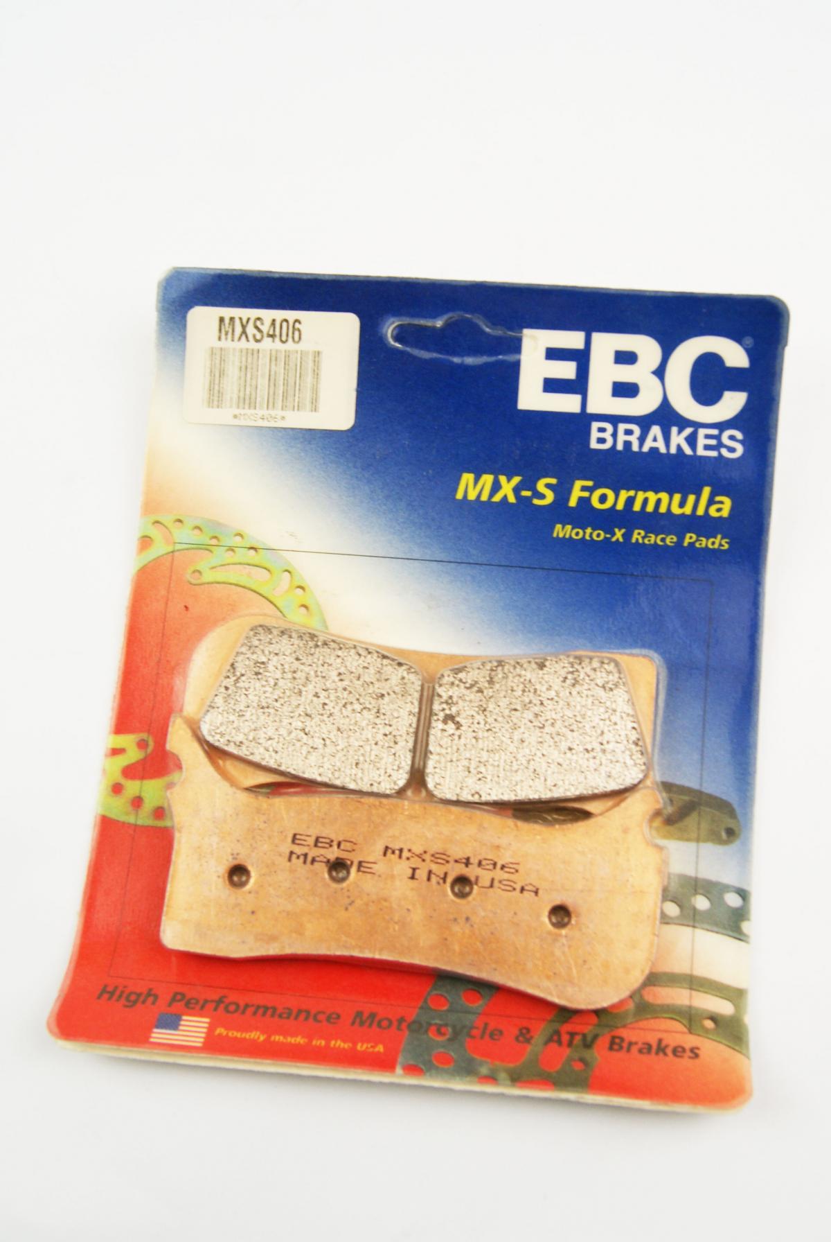 BRAKE PADS SINTERED METAL, EBC MXS406, KTM HUSABERG