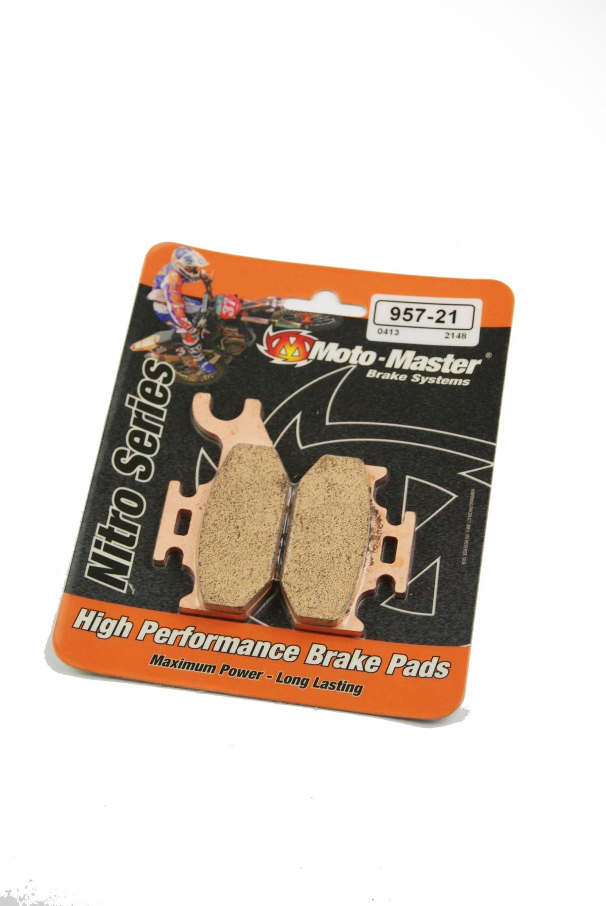 BRAKE PADS SINTERED NITRO, MOTO-MASTER 095721, 39-413