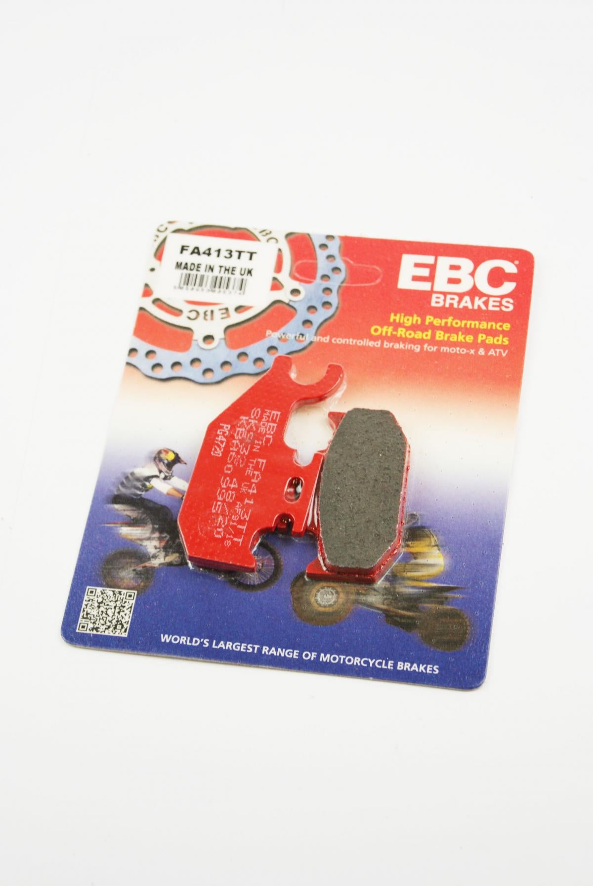 BRAKE PADS STD FA413TT EBC, FRONT LEFT HAND SIDE