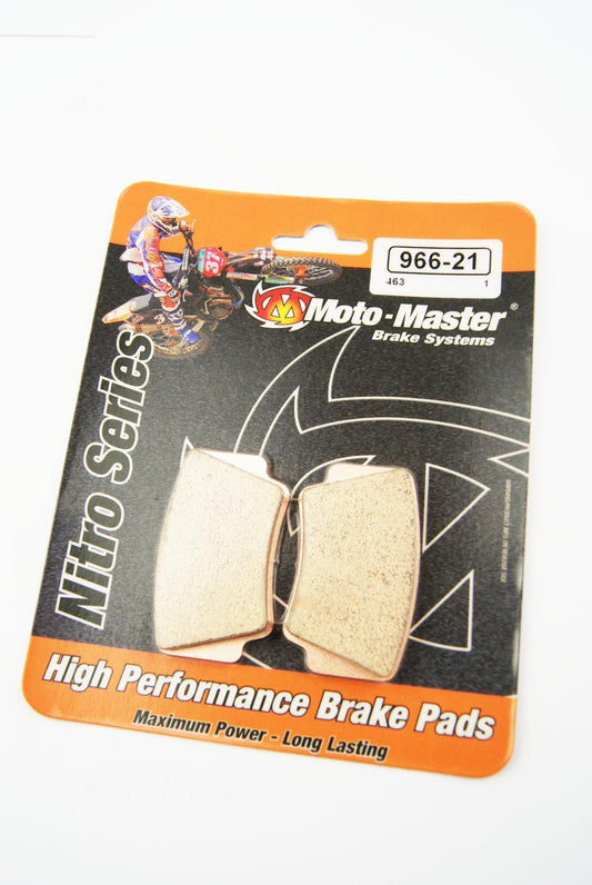 BRAKE PADS SINTERED NITRO, MOTO-MASTER 096621, 39-463