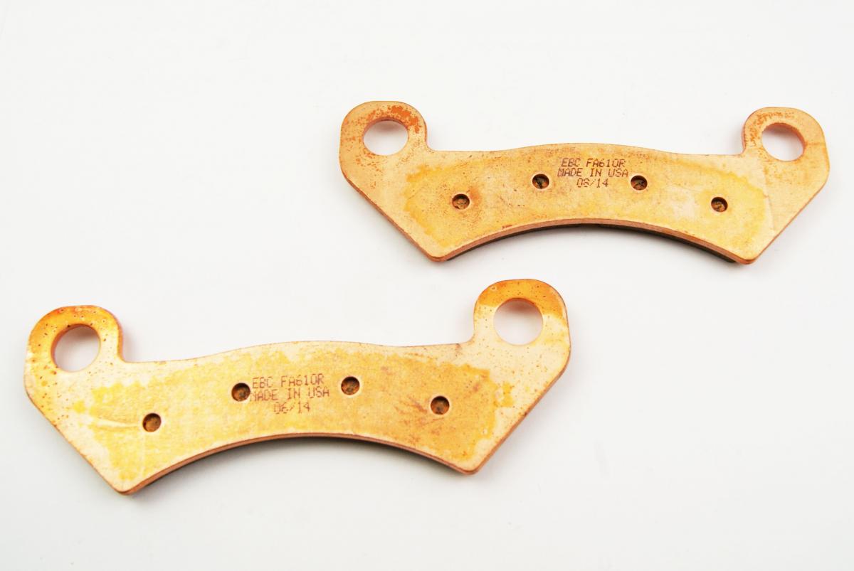 BRAKE PADS SINTERED FA610R EBC 39-610