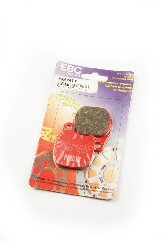 BRAKE PADS DISC SEMI-METAL, EBC FA624TT HONDA VFR 1200