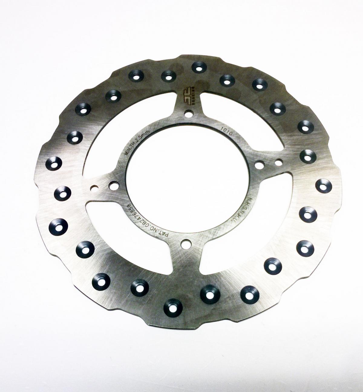 DISC BRAKE FRONT CR80 CR85 JT, JTD1010SC01 CRF150R 07-16, SELF-CLEANING HOLES