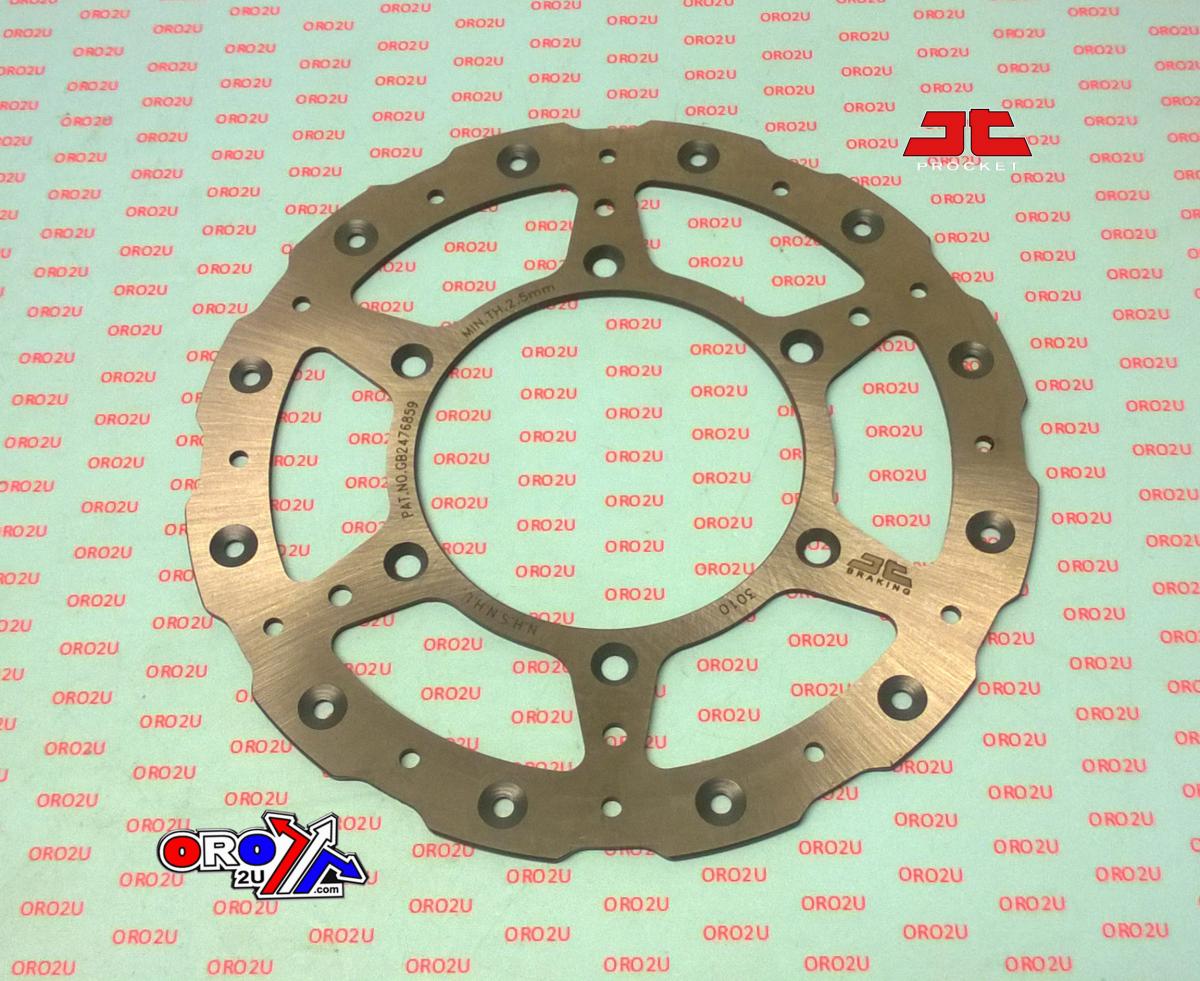 DISC BRAKE FRONT RM85 YZ85 JT, JTD3010SC01 SUZUKI YAMAHA, SELF-CLEANING HOLES