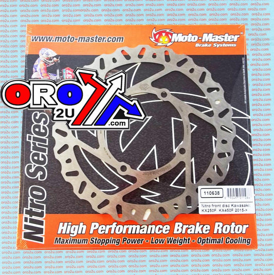 DISC BRAKE FRONT KXF NITRO FIXED, MOTO-MASTER 110638 15-16, 41080-0616