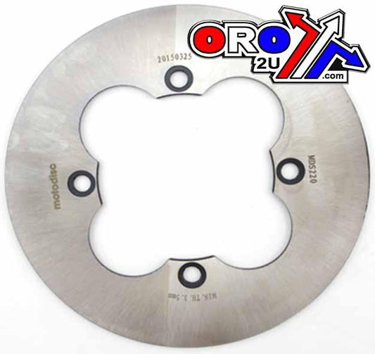 DISC BRAKE REAR SOLID MOTO-DISC MDS220 18-0052 18-0011