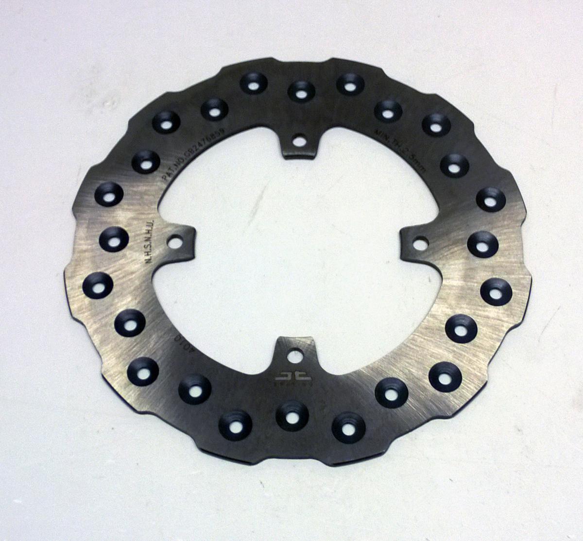 DISC BRAKE REAR YZ80 YZ85 JT, JTD4010SC01 YAMAHA, SELF-CLEANING HOLES